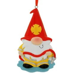 Personalized Gnome Fireman Ornament -Holiday Decoration Store 1271930 web 2
