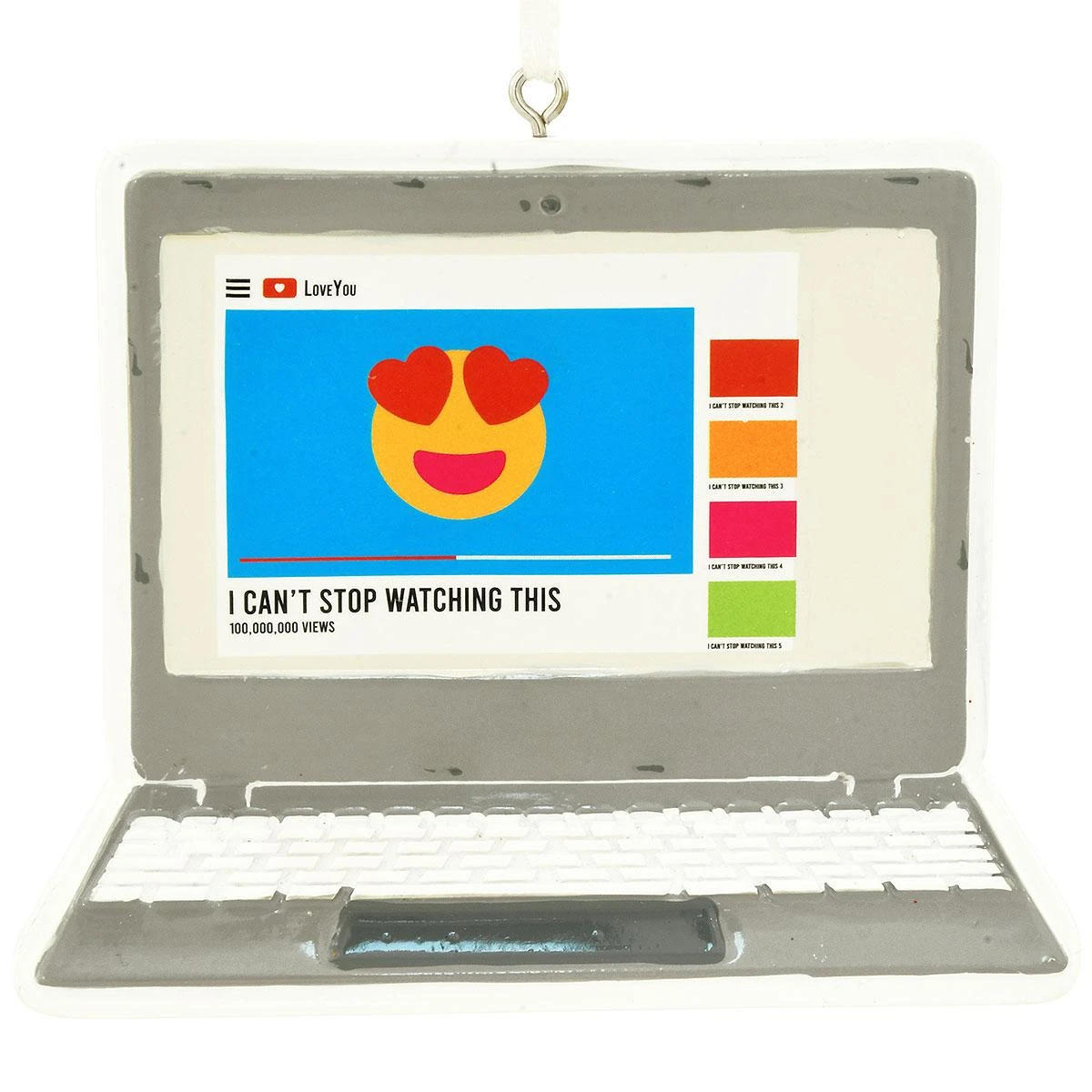 Personalized Live Streaming Laptop Resin Ornament 4 Personalized Live Streaming Laptop Resin Ornament - Image 2