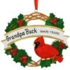 Personalized Cardinal With Wreath Ornament -Holiday Decoration Store 1272009 web 1.default
