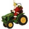 John Deere Compact Tractor With Santa Ornament -Holiday Decoration Store 1272132 web 1.default