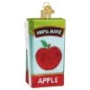 Apple Juice Box Glass Ornament -Holiday Decoration Store 1280021 web 1.default