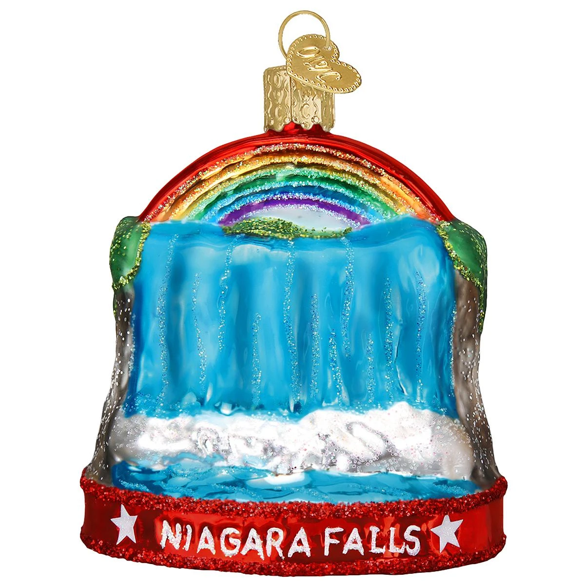 Niagara Falls Glass Ornament 3 Niagara Falls Glass Ornament